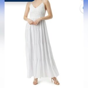 Jessica Simpson Women's and Women's Plus Iris Crochet Cami Dress